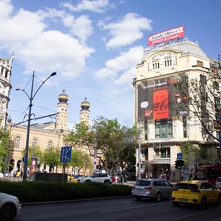 Luxury Downtown 3 Bedroom Apartment By Synagoge With Beautiful View Budapest Extérieur photo